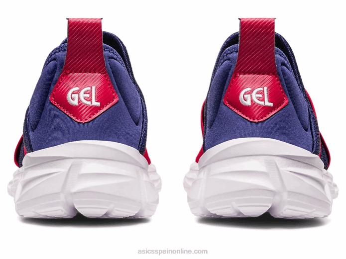slip-on lyte cuántico Asics 4L681237 azul índigo/rojo velocidad