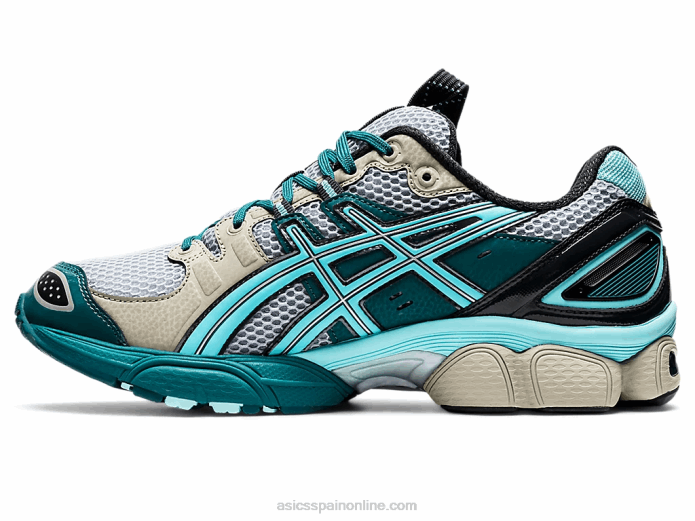 ub3-s gel-nimbus 9 Asics 4L681251 gris piedmont/azul aruba