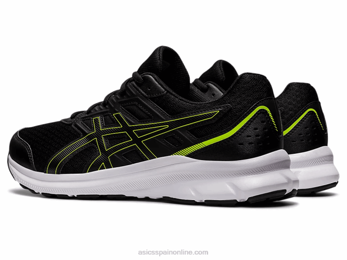 Jolt 3 extra ancho Asics 4L681538 negro/verde peligro