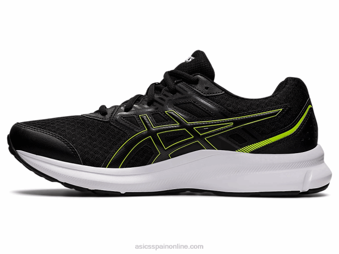 Jolt 3 extra ancho Asics 4L681538 negro/verde peligro
