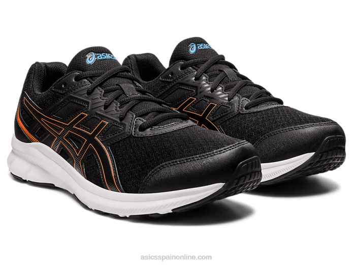 Jolt 3 extra ancho Asics 4L681943 negro/azul renacido