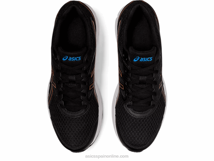 Jolt 3 extra ancho Asics 4L681943 negro/azul renacido