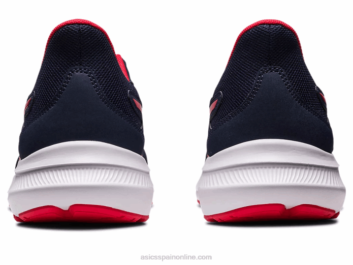 Jolt 4 extra ancho Asics 4L68455 medianoche/rojo eléctrico