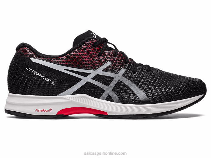 alfabetización 4 Asics 4L68106 negro/rojo clásico