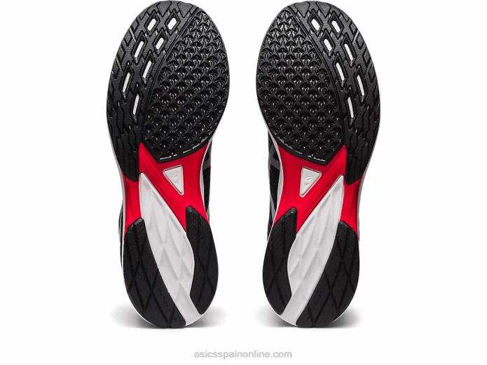 alfabetización 4 Asics 4L68106 negro/rojo clásico