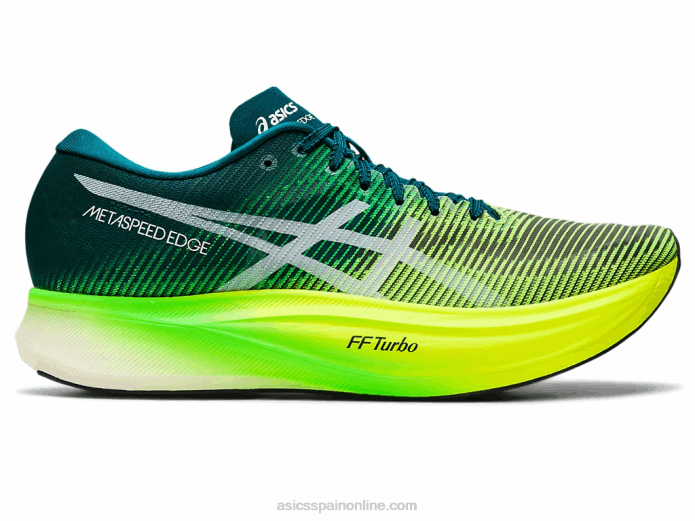 borde de metavelocidad+ Asics 4L681253 pino terciopelo/amarillo seguridad
