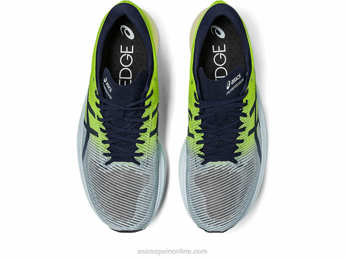 borde de metavelocidad+ Asics 4L68152 cielo/peligro verde