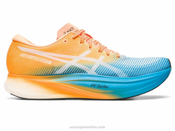 borde de metavelocidad+ Asics 4L68613 isla azul/naranja pop