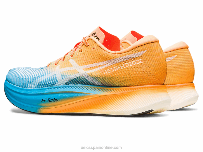 borde de metavelocidad+ Asics 4L68613 isla azul/naranja pop