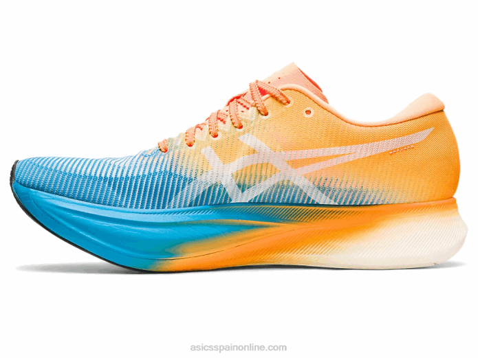 borde de metavelocidad+ Asics 4L68613 isla azul/naranja pop