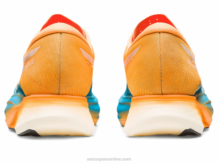 borde de metavelocidad+ Asics 4L68613 isla azul/naranja pop