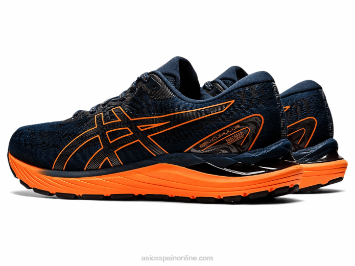 cúmulo de gel 23 Asics 4L681590 azul francés/naranja impactante
