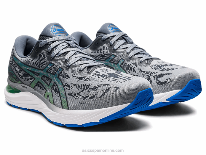 cúmulo de gel 23 Asics 4L681597 placas de yeso/gris portador