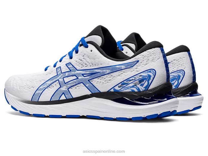 cúmulo de gel 23 Asics 4L68565 blanco/azul atun