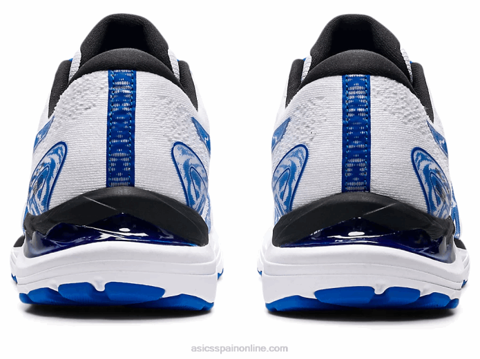 cúmulo de gel 23 Asics 4L68565 blanco/azul atun
