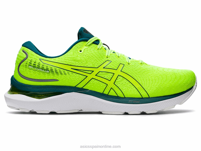 cúmulo de gel 24 Asics 4L681036 amarillo seguridad/pino terciopelo