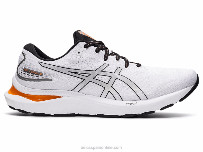 cúmulo de gel 24 Asics 4L681312 blanco/gris piedmont
