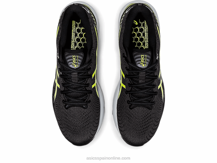 cúmulo de gel 24 Asics 4L681316 negro/verde peligro