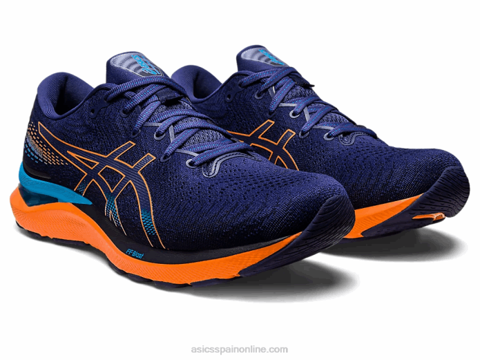 cúmulo de gel 24 Asics 4L68363 azul índigo/melocotón sol