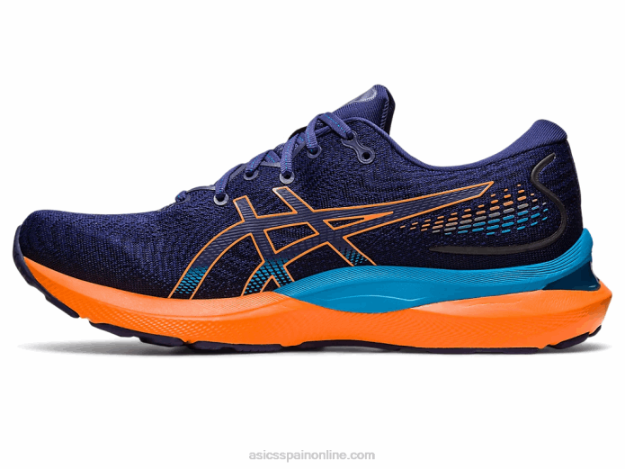 cúmulo de gel 24 Asics 4L68363 azul índigo/melocotón sol