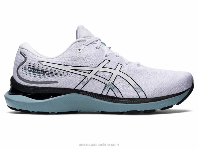 cúmulo de gel 24 Asics 4L68909 blanco negro