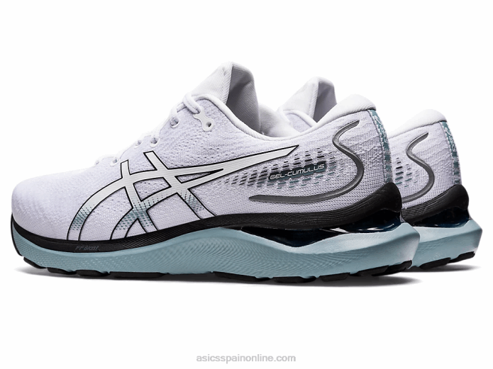cúmulo de gel 24 Asics 4L68909 blanco negro