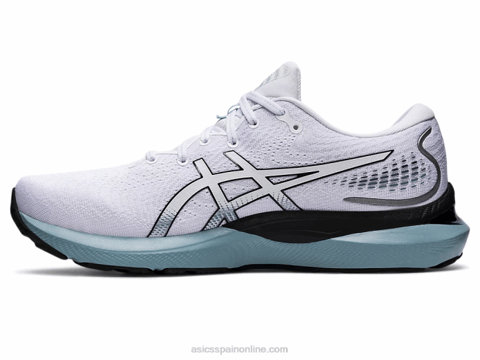 cúmulo de gel 24 Asics 4L68909 blanco negro