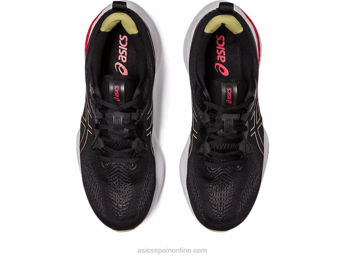 cúmulo de gel 25 Asics 4L68123 negro/rojo eléctrico