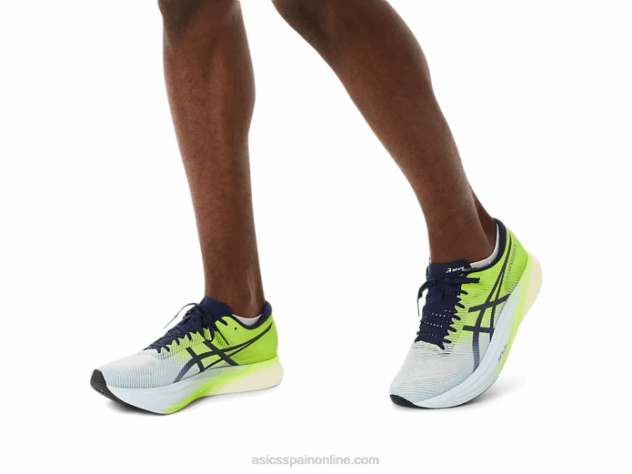 cielo de metavelocidad+ Asics 4L68151 peligro verde/cielo