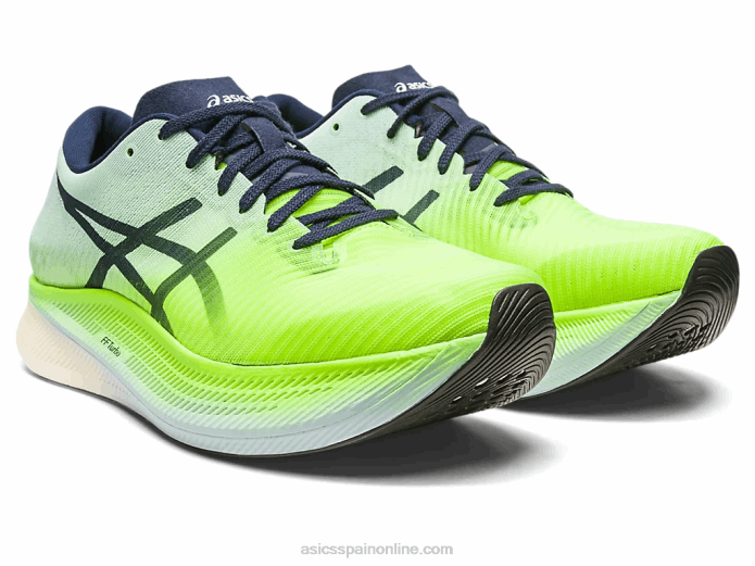 cielo de metavelocidad Asics 4L68256 peligro verde/cielo