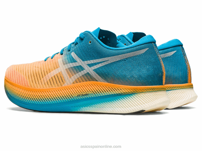 cielo de metavelocidad Asics 4L68281 naranja pop/azul isla
