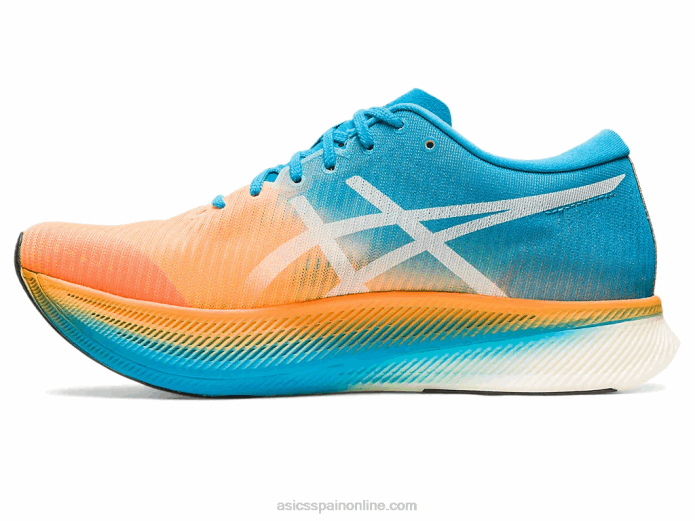cielo de metavelocidad Asics 4L68281 naranja pop/azul isla
