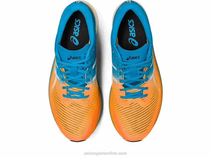 cielo de metavelocidad Asics 4L68281 naranja pop/azul isla