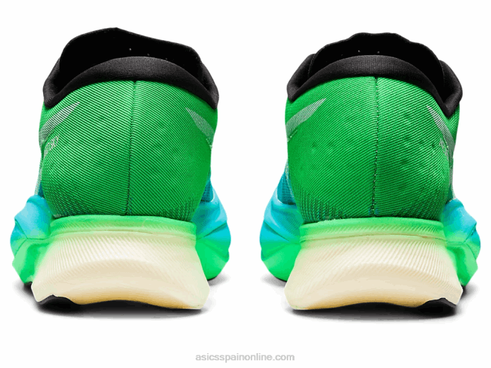 cielo de metavelocidad+ Asics 4L68877 negro/hoja nueva