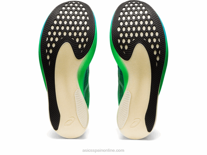 cielo de metavelocidad+ Asics 4L68877 negro/hoja nueva