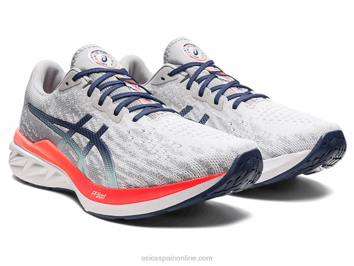 dinablasto 2 Asics 4L681441 gris glaciar/azul trueno