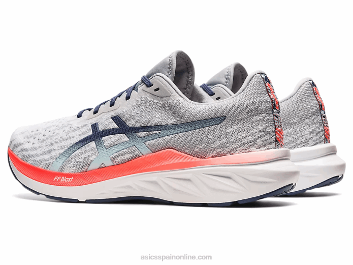 dinablasto 2 Asics 4L681441 gris glaciar/azul trueno