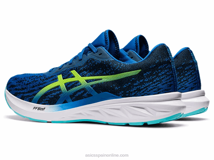 dinablasto 2 Asics 4L681492 unidad de lago/peligro verde