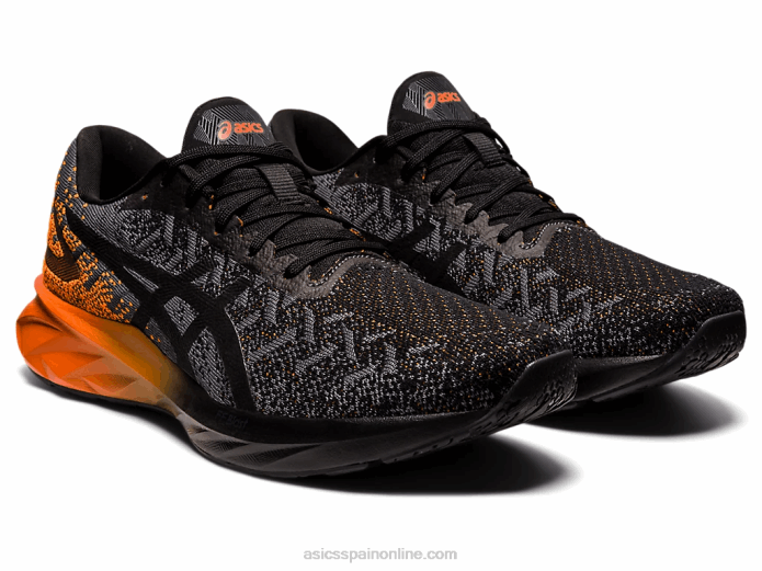 dinablasto Asics 4L682002 negro/naranja caléndula