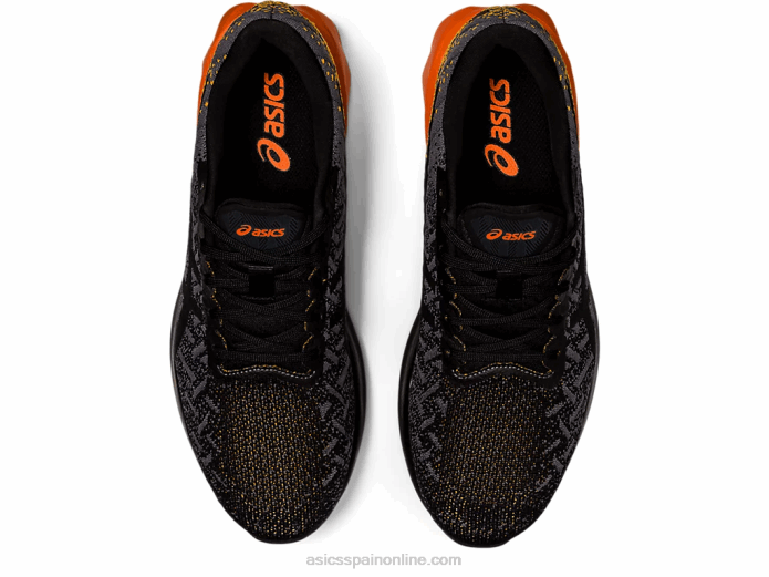 dinablasto Asics 4L682002 negro/naranja caléndula