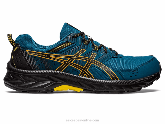 empresa de gel 9 Asics 4L68102 tinta verde azulado/tormenta de arena