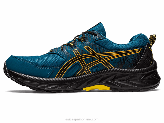 empresa de gel 9 Asics 4L68102 tinta verde azulado/tormenta de arena