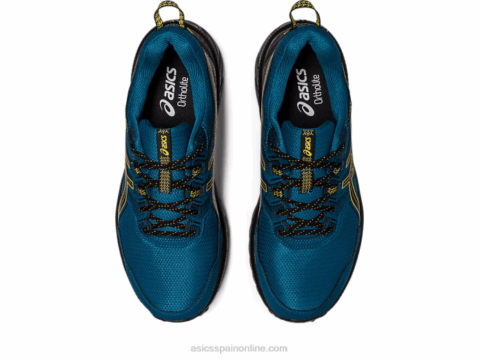 empresa de gel 9 Asics 4L68102 tinta verde azulado/tormenta de arena