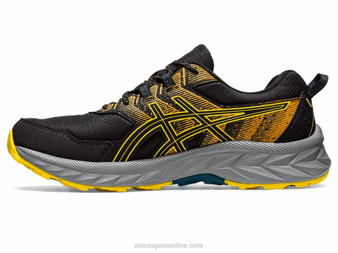 empresa de gel 9 Asics 4L68103 negro/amarillo dorado