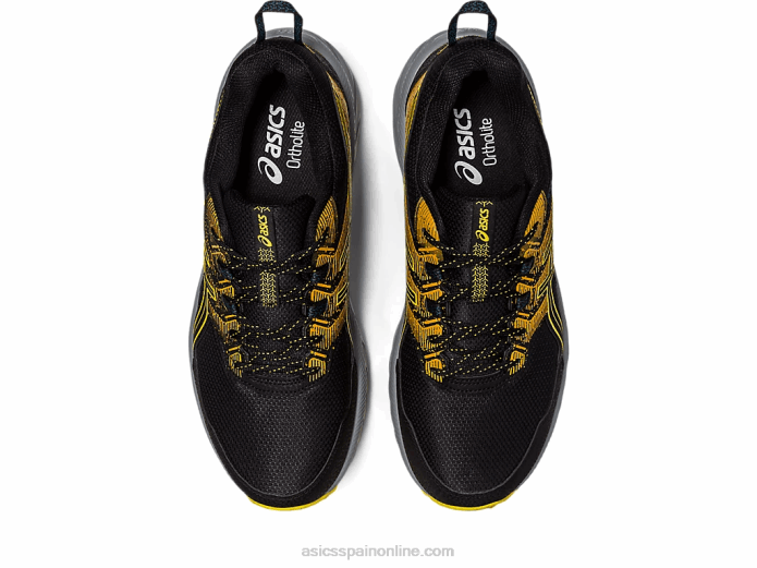 empresa de gel 9 Asics 4L68103 negro/amarillo dorado