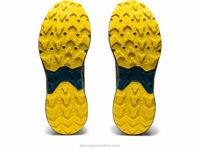 empresa de gel 9 Asics 4L68103 negro/amarillo dorado
