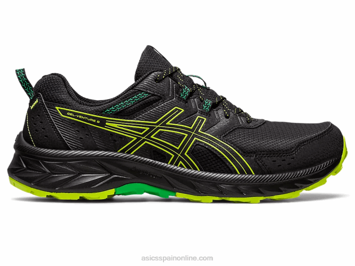 empresa de gel 9 Asics 4L68111 ralladura de lima/negra