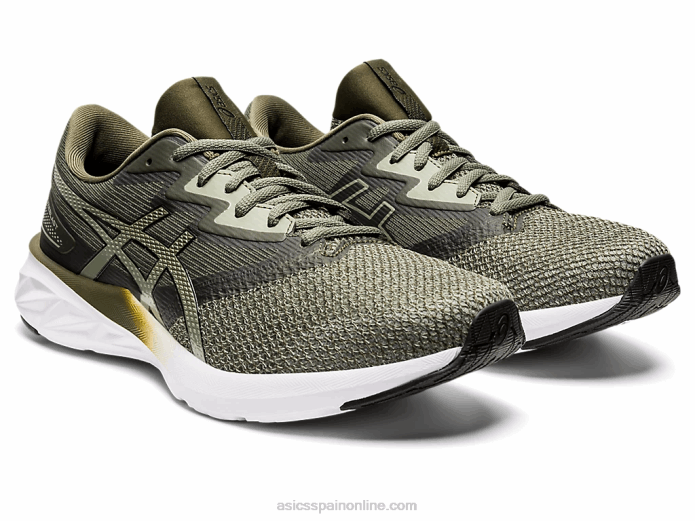 espoleta Asics 4L681578 lona verde oliva/negro