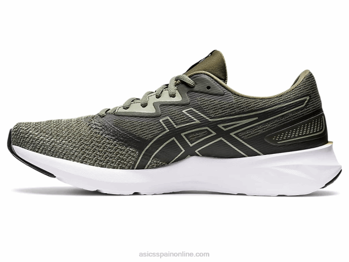 espoleta Asics 4L681578 lona verde oliva/negro