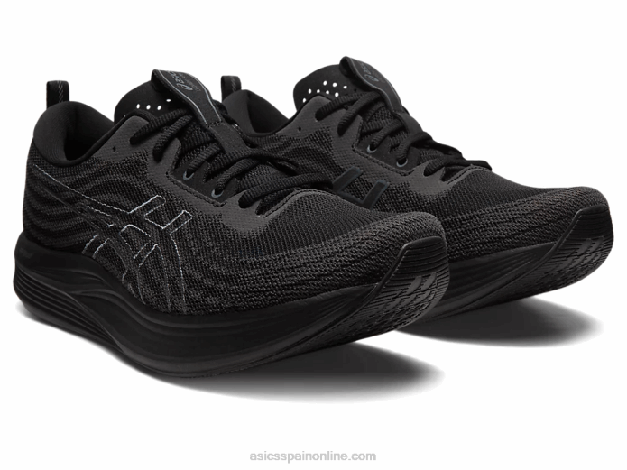 evoride velocidad amplia Asics 4L68503 negro/gris portador